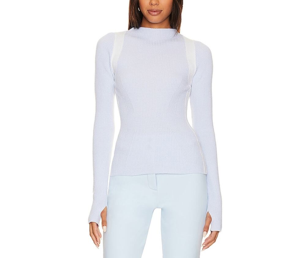 Cordova Ribbed Frost Pista Sweater Size M NWT